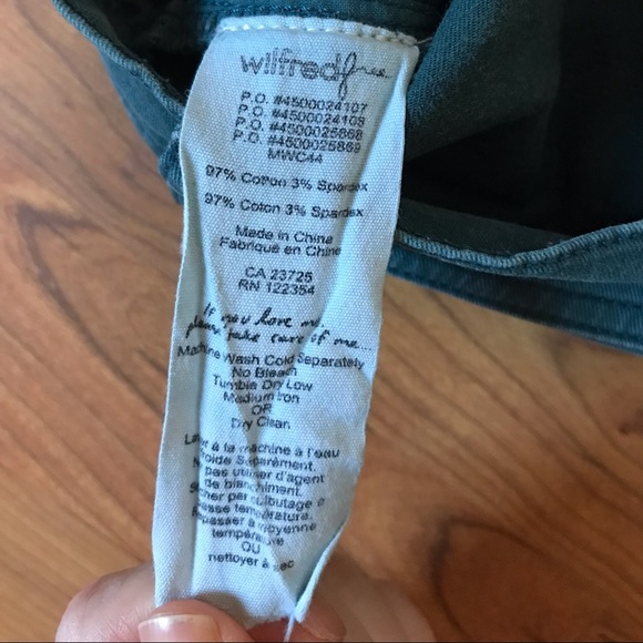 Wilfred Green Skinny Jeans - Picture 7 of 10